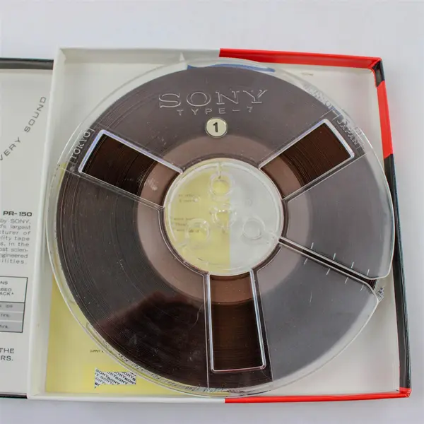 Sony 7" Professional Recording Tape 192mins Used Home Recording