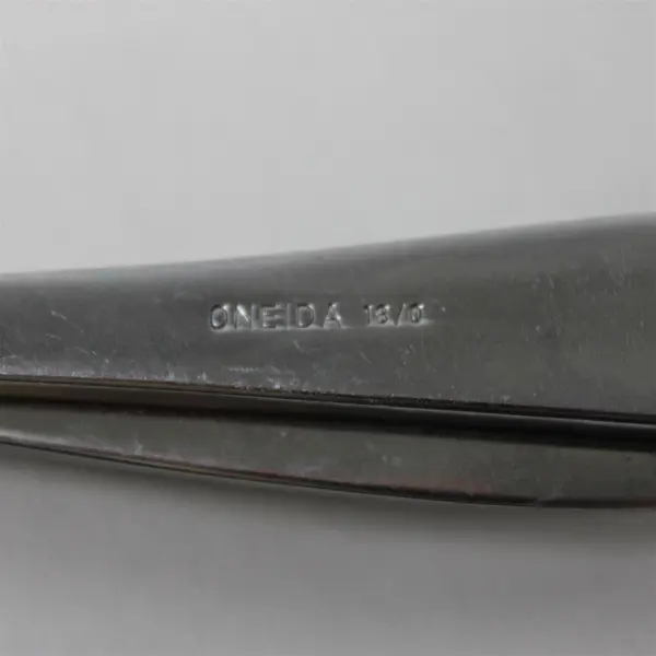 Lot of 3 Oneida Trista Stainless Serving Fork Master Butter Knife & Sugar Spoon