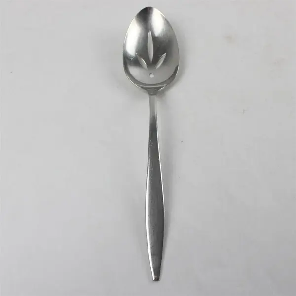 Lot of 3 Oneida Tone Stainless 2 Pierced Tablespoons & A Tablespoon