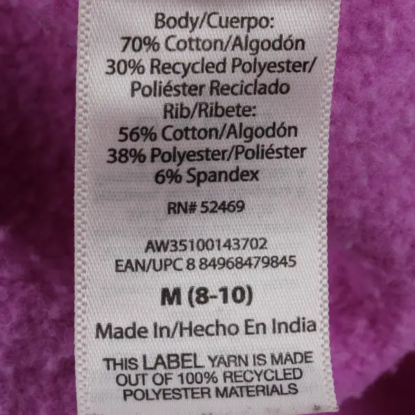 Athletic Works Women's M Lavender Purple Crewneck Sweatshirt Pullover