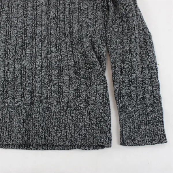 St John's Bay Gray Speckled Long Sleeve Knit Sweater Women's Size XXL