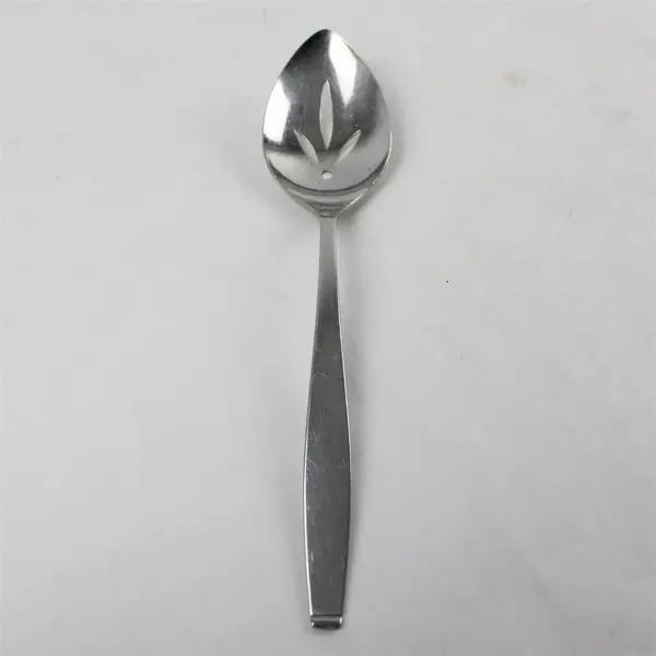 Lot of 3 Oneida Tempo Stainless Pierced Tablespoon Dinner Fork & Teaspoon