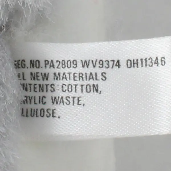 Grey Plush Cat with Red Ribbon 7in Soft Stuffed Animal