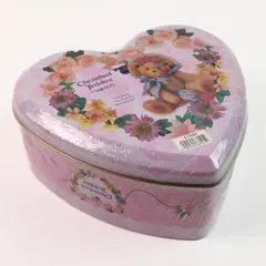 Enesco Cherished Teddies Cecilia 'You Pull My Heartstrings' Candle Tin - New