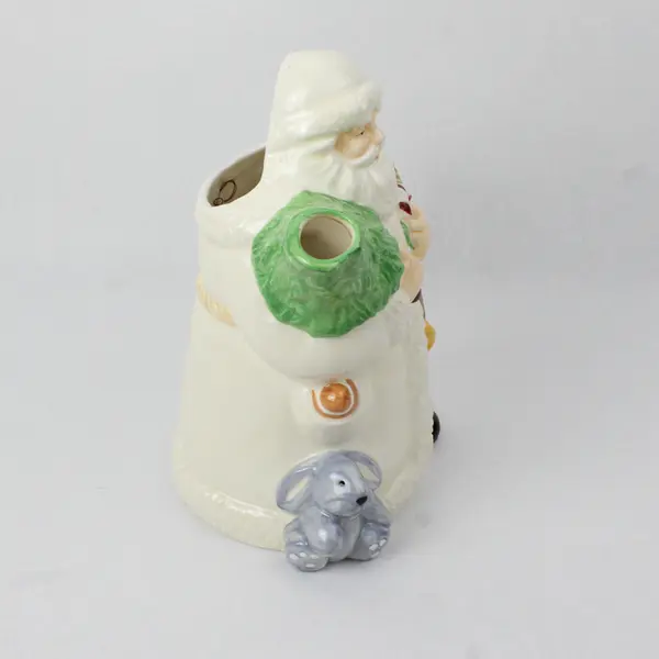 Vintage Otagiri 1995 Enesco Santa Pitcher New/Unused Holiday Collectible