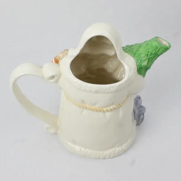 Vintage Otagiri 1995 Enesco Santa Pitcher New/Unused Holiday Collectible