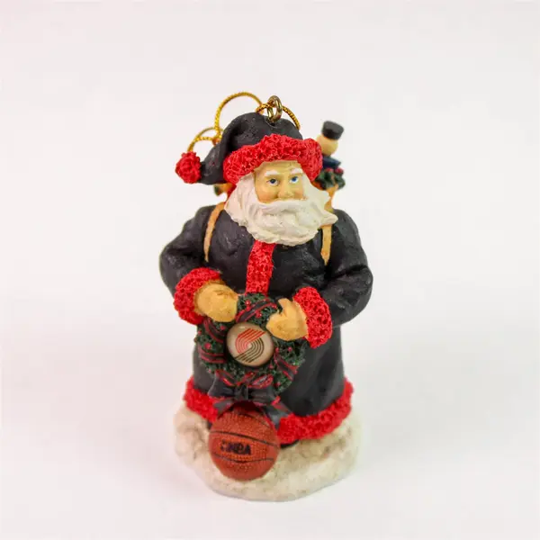 Memory Company Portland Trail Blazers Santa Ornament NBA Team Logo 3.5in