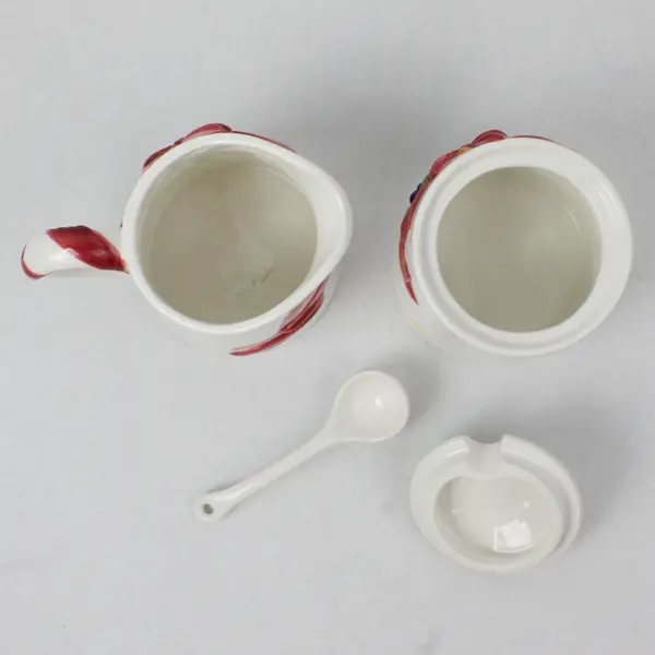 Otagiri Rose Baxter Christmas Sugar & Creamer Set New Holiday Serveware