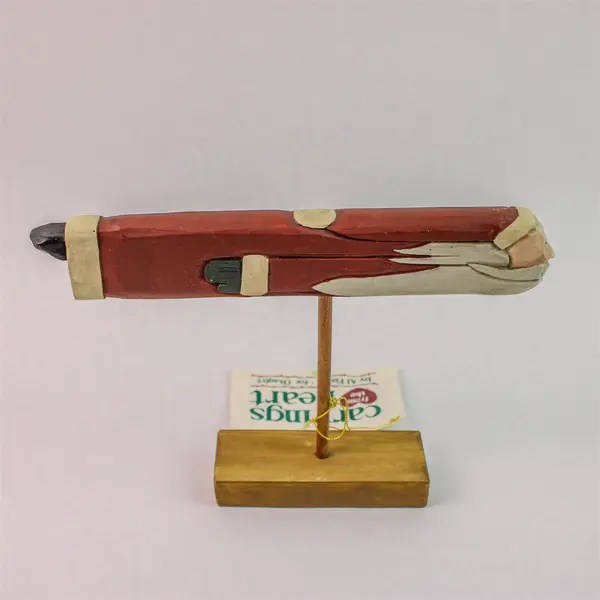 Otagiri Carvings From The Heart Al Fisher Santa Figurine New