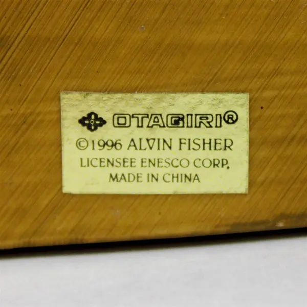 Otagiri Carvings From The Heart Al Fisher Santa Figurine New