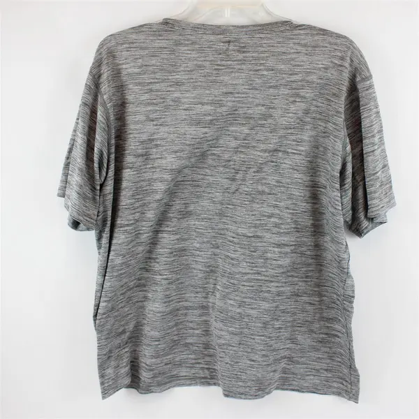 Columbia Sportswear Gray Speckled Short Sleeve Activewear Top Men's Size XL