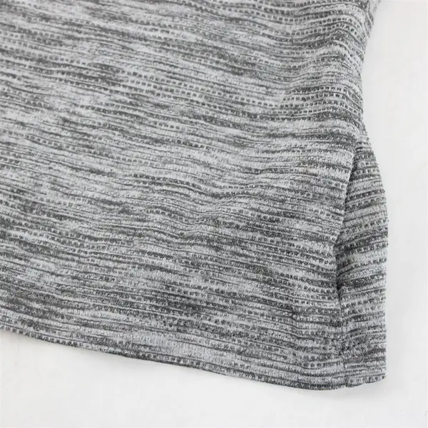 Columbia Sportswear Gray Speckled Short Sleeve Activewear Top Men's Size XL