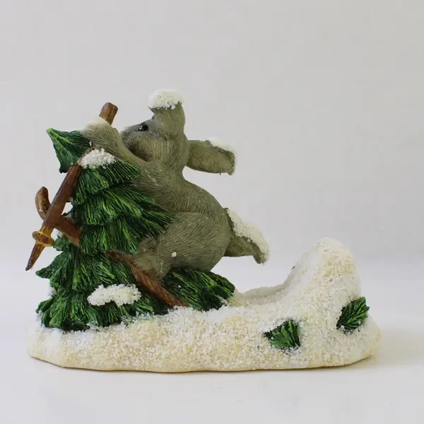 Fitz and Floyd Charming Tails 'Who Put That Tree There?' Figurine 87/621 New