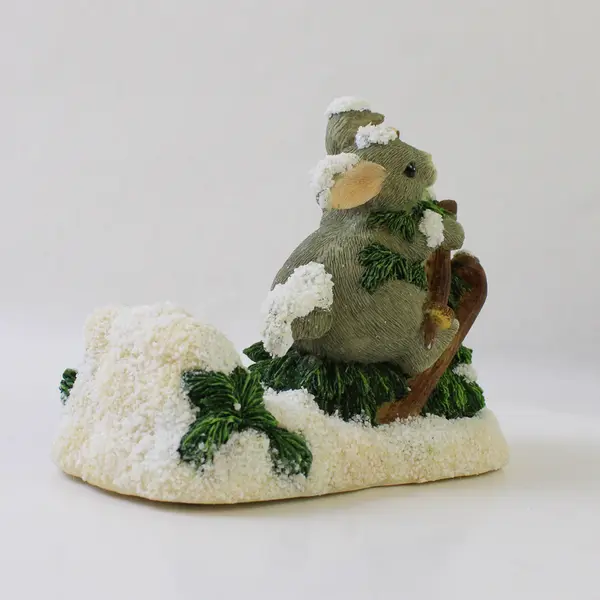 Fitz and Floyd Charming Tails 'Who Put That Tree There?' Figurine 87/621 New