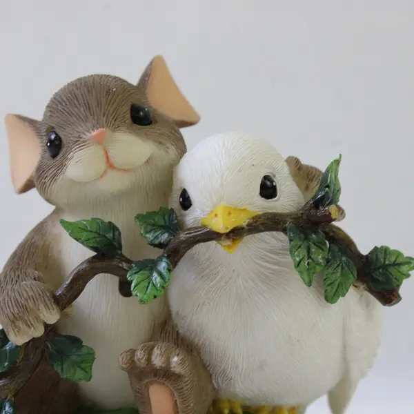 Fitz & Floyd Charming Tails 'Embrace Peace' Figurine 98/368 New