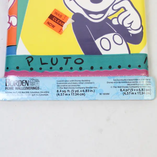 Mickey Mouse & Friends Wallpaper Border 15ft Disney Nursery Decorative