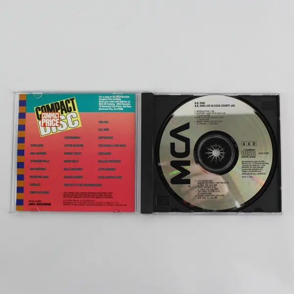 Live in Cook County Jail by B.B. King CD, Sep-1987 MCA