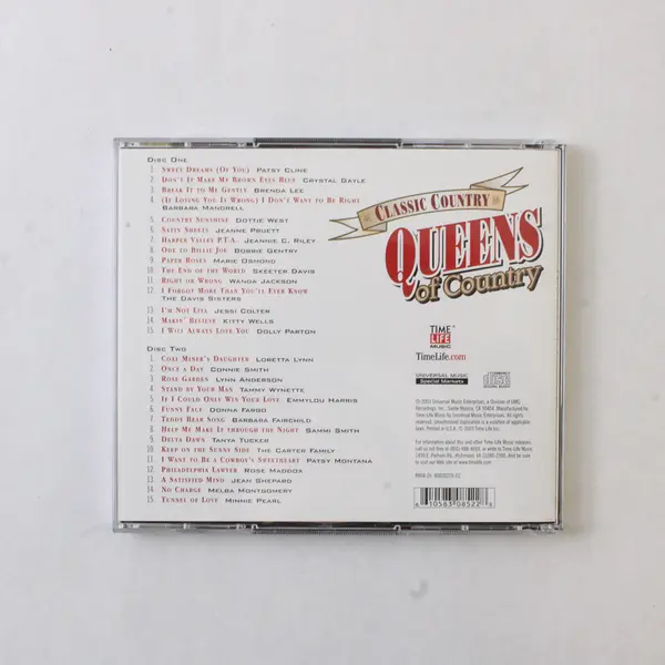 Classic Country Queens Of Country 2003 Audio CD Time Life