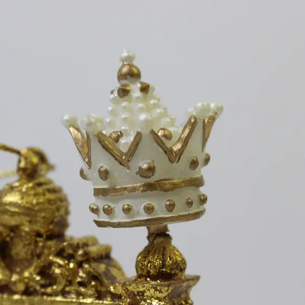 Romans Inc Gold Throne It's Good to be King Ornament Religious Holiday