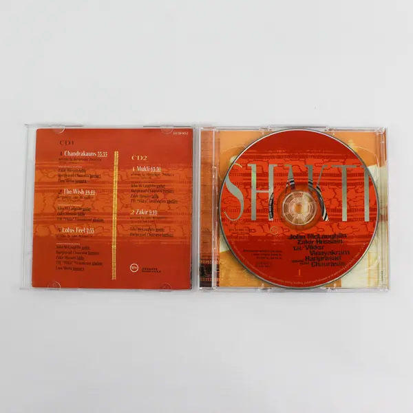 John McLaughlin & Shakti Remember Shakti Zakir Hussain France  CD