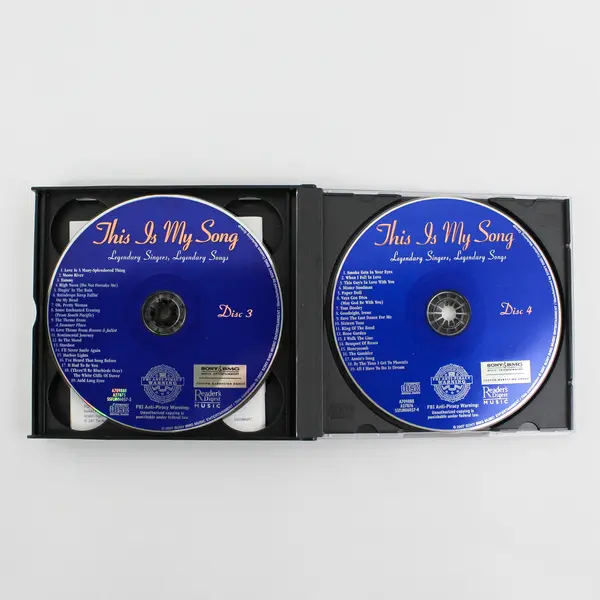 Reader's Digest   This is my Song  Legendary Singers, Legendary Songs  4 CD Set