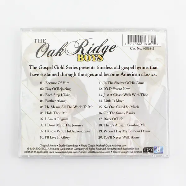 Gospel Gold by The Oak Ridge Boys CD Jul-2004 BCI Music Brentwood Communication