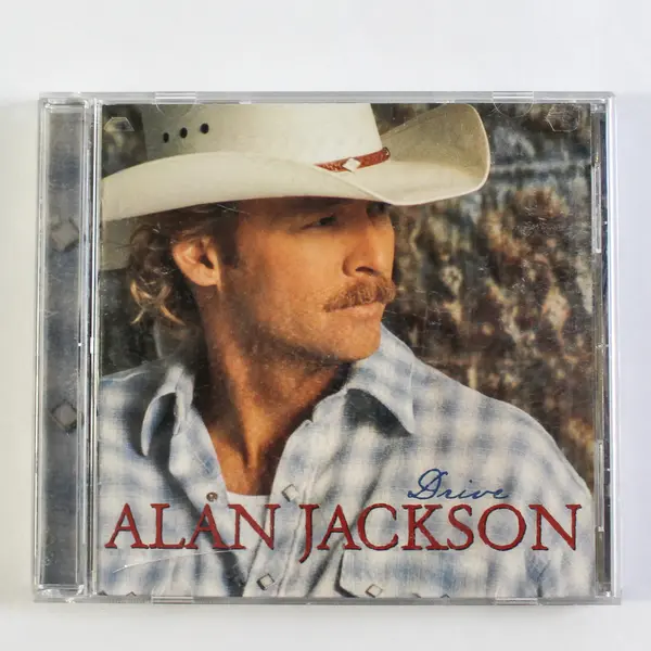 Alan Jackson Drive CD Album 12 Songs + Bonus Track 2002 BMG Pre-Owned