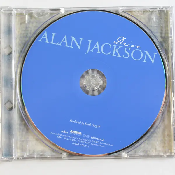 Alan Jackson Drive CD Album 12 Songs + Bonus Track 2002 BMG Pre-Owned