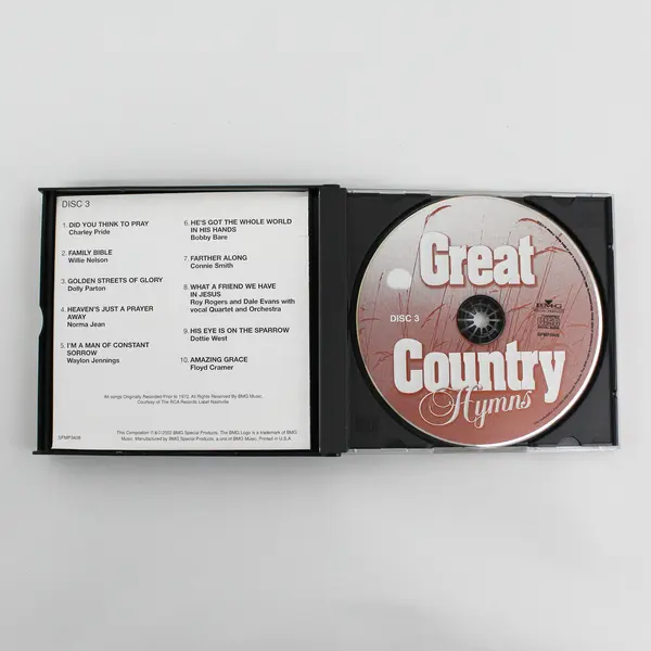 Great Country Hymns by Various CD, 2004