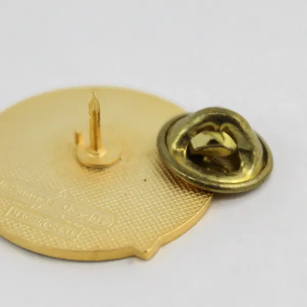 Vintage Pinnacle Designs Black and Gold Pin Caesars Casino Las Vegas