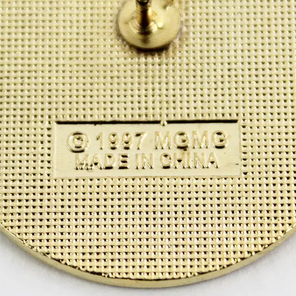 1997 MGM Grand Las Vegas Round Enamel Lapel Pin Hotel