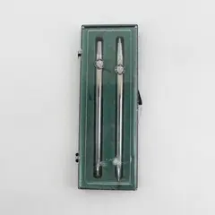 B.P.O.E. Club Chrome Pen & Pencil Set In Original Case
