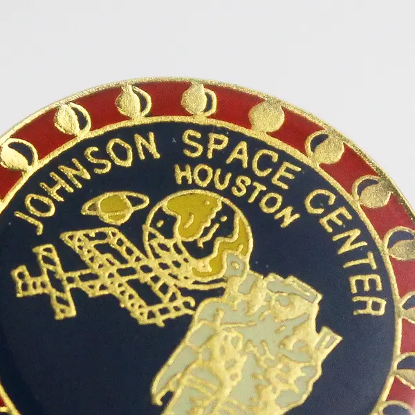 Souvenir Pin Johnson Space Center Houston Astronaut Enamel