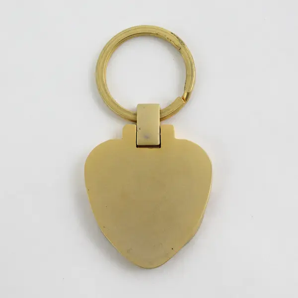 Christian Jesus Fish Emblem Wood Printed Religious Keyring