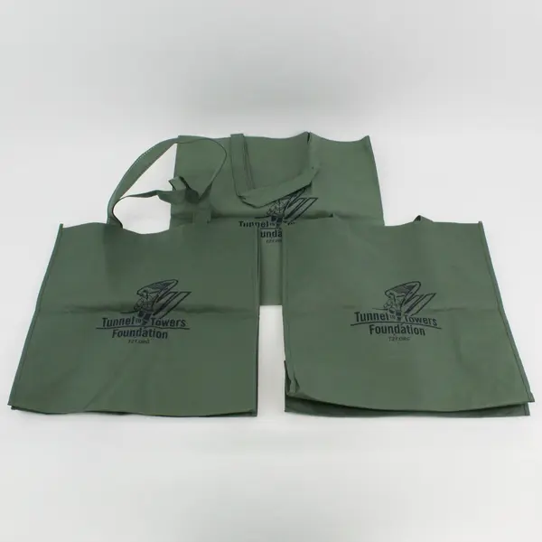 3 Home of The Free Because Of The Brave Reusable Shopping Bag Tunnel to Towers