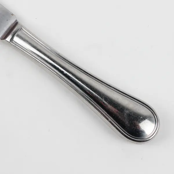 Lot of 2 Pottery Barn Flatware PBN40 Pattern Hollow Dinner Knives 9.75" Rare HTF