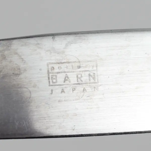 Lot of 2 Pottery Barn Flatware PBN40 Pattern Hollow Dinner Knives 9.75" Rare HTF