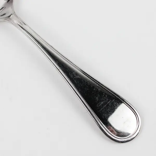 2 Pottery Barn Flatware PBN40 Pattern 18/8 SS Salad Serving Forks 11" Rare HTF