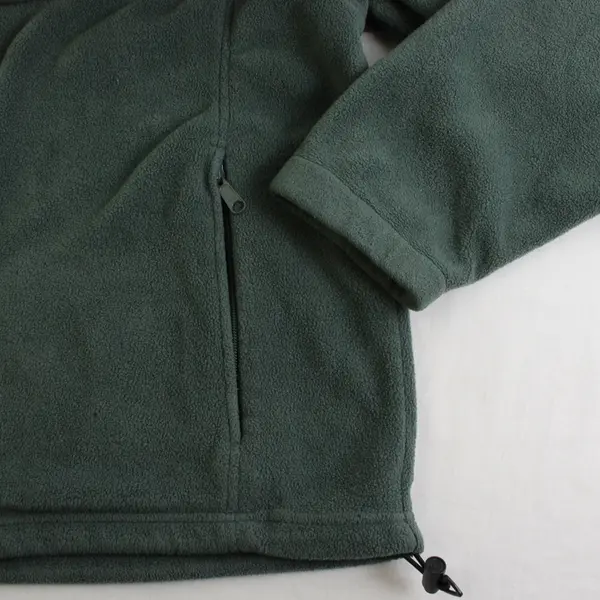 Columbia Men's XL Green Full Zip Fleece Jacket Embroidered Don Morissette Homes