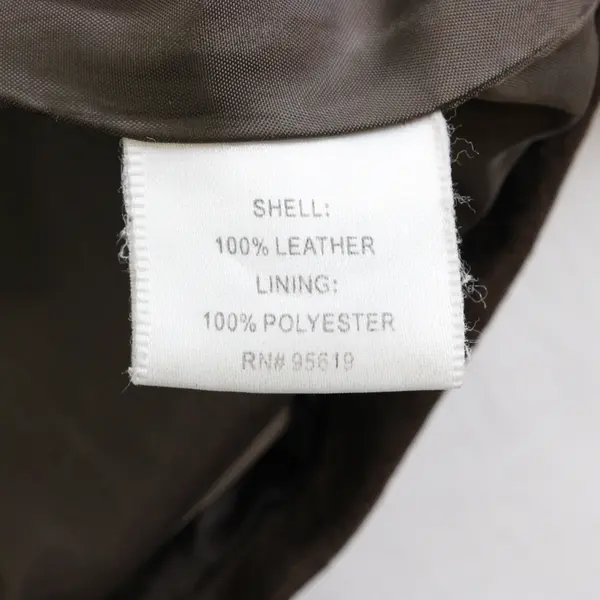 Uniform Leather Women's 14 Brown Suede 100% Leather Blazer Style Jacket