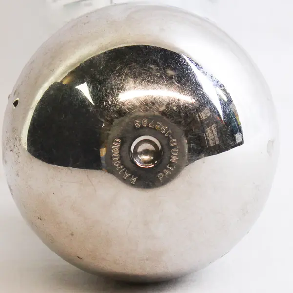 Vintage Metal Raimond Clown Roly Poly Coin Piggy Bank 6" Tall