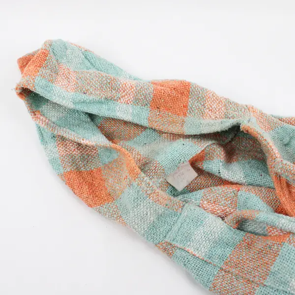 Unbranded Adult 2XL Colorful Plaid-Pattern Woven Pullover Sweater