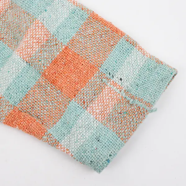 Unbranded Adult 2XL Colorful Plaid-Pattern Woven Pullover Sweater