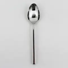 Pottery Barn Flatware Luna Pattern 18/8 SS Oval Shaped Soup Spoon 7.75" Good
