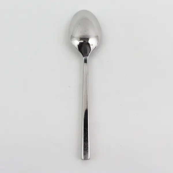 Pottery Barn Flatware Luna Pattern 18/8 SS Oval Shaped Soup Spoon 7.75" Good