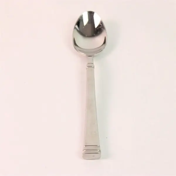 Pottery Barn Flatware Riley Pattern Place 18/10 SS Oval Soup Spoon 8" Good