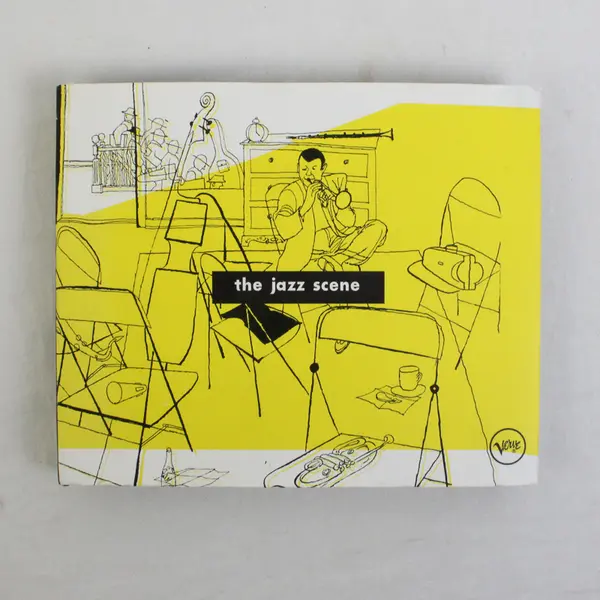 Norman Granz The Jazz Scene 2 CD Set With Spiral Bound HC Photo Book 1994 Good