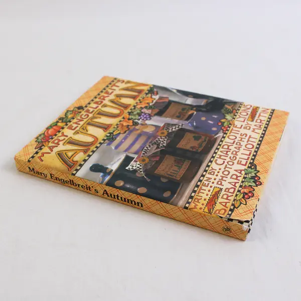 Mary Engelbreit's Autumn Craft Book 1996 Hardcover Dust Jacket Good Condition