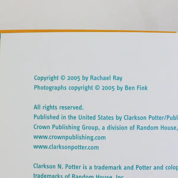 Rachael Ray 365 No Repeats Cookbook 2005 Paperback 1st Edition 30-Minute Meals