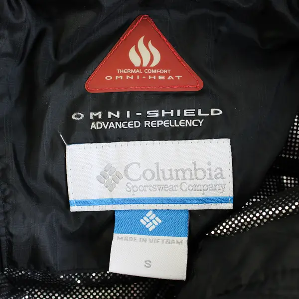 Columbia Women's S Black Omni-Shield/Heat Thermal Comfort Full Zip Vest